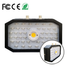 Luz de cultivo LED COB de 1200 W o 600 W, reflector de infrarrojos UV de espectro completo, lámpara de cultivo de plantas, interruptor de veg y floración